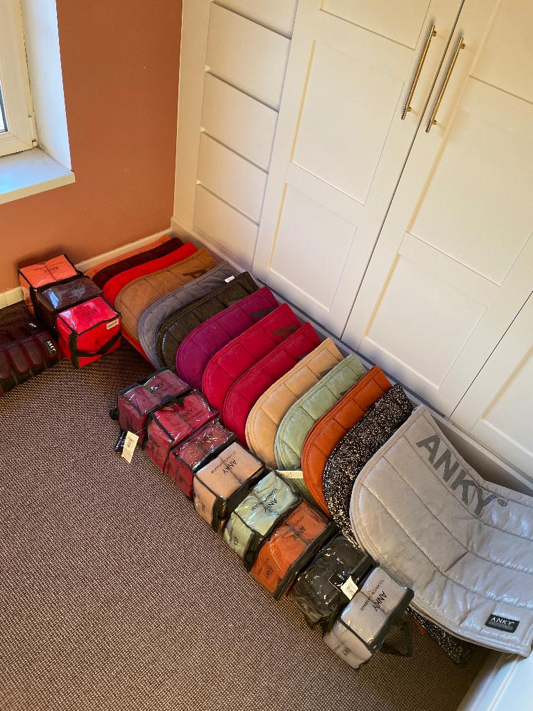 Anky zadeldoeken dressuur zeer goede staat, Full (L), Dressuurdekje, Ophalen of Verzenden, Zo goed als nieuw