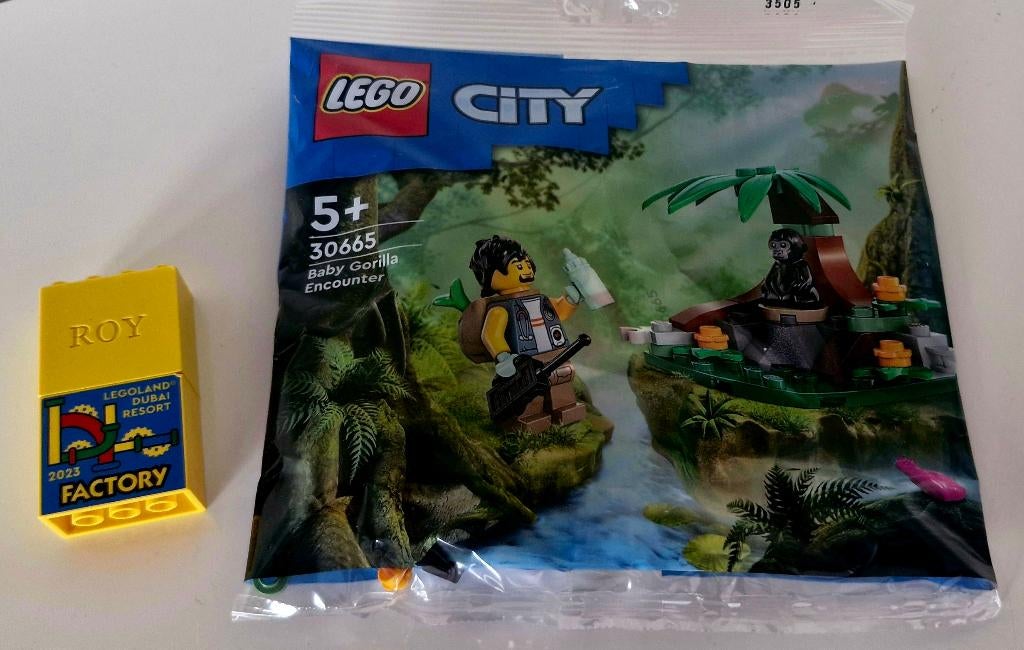 Lego 30665 Ontmoeting met babygorilla, Kinderen en Baby's, Speelgoed | Duplo en Lego, Nieuw, Lego, Complete set, Ongeopend/sealed