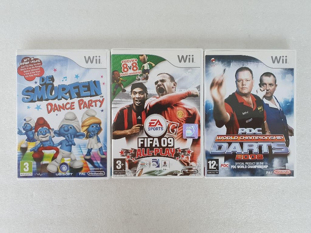 Lot van 3 Nintendo Wii games, Games en Spelcomputers, Ophalen of Verzenden, Gebruikt