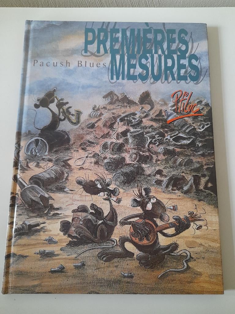 Strip - Ptiluc - Pacush Blues, Ophalen of Verzenden, Zo goed als nieuw, Ptiluc