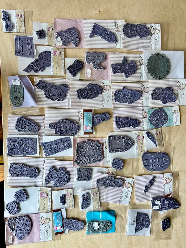 Groot lot met creamateriaal: stempels, ponzen, snijmallen…, Hobby en Vrije tijd, Ophalen of Verzenden, Nieuw, Overige typen