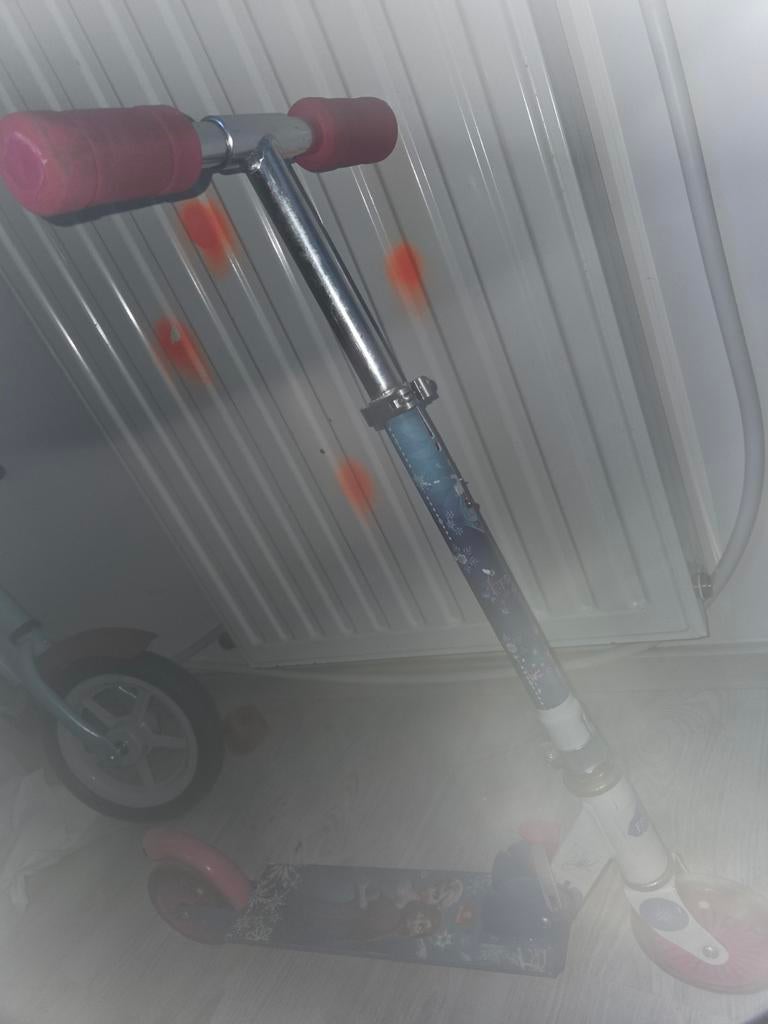 Meisjes step geschikt tot 7 jaar, Auto diversen, Autostickers, Ophalen