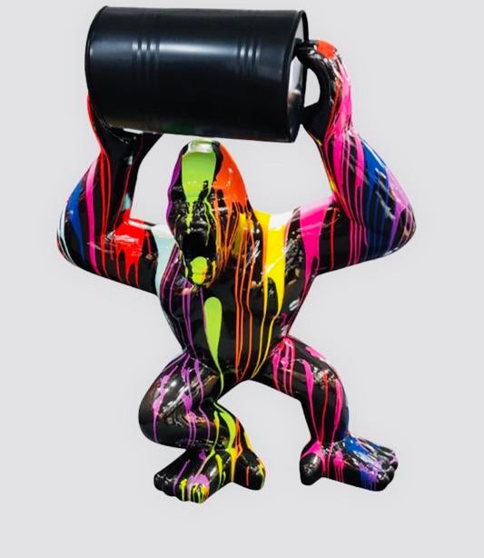 Recherche gorille resine de grande taille, Enlèvement, Comme neuf