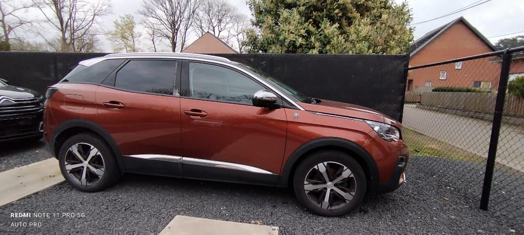 Peugeot 3008 1.2 i Crossway 78000km - - Drive select, Auto's, Voorwielaandrijving, Bruin, Alcantara, 5 deurs