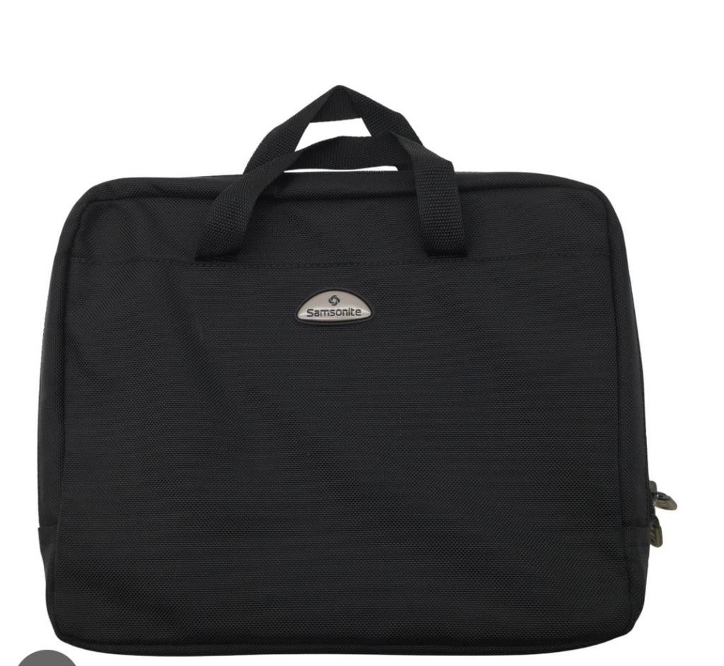 Prachtige zwarte Samsonite laptoptas, Computers en Software, Laptoptassen, Ophalen, 14 inch, Zo goed als nieuw