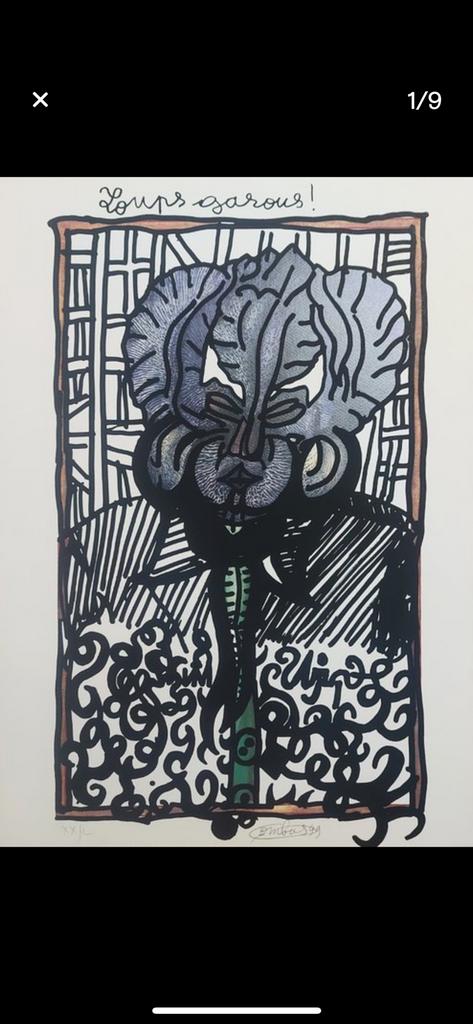 Robert Combas, Antiquités & Art, Art | Lithographies & Sérigraphies, Enlèvement ou Envoi