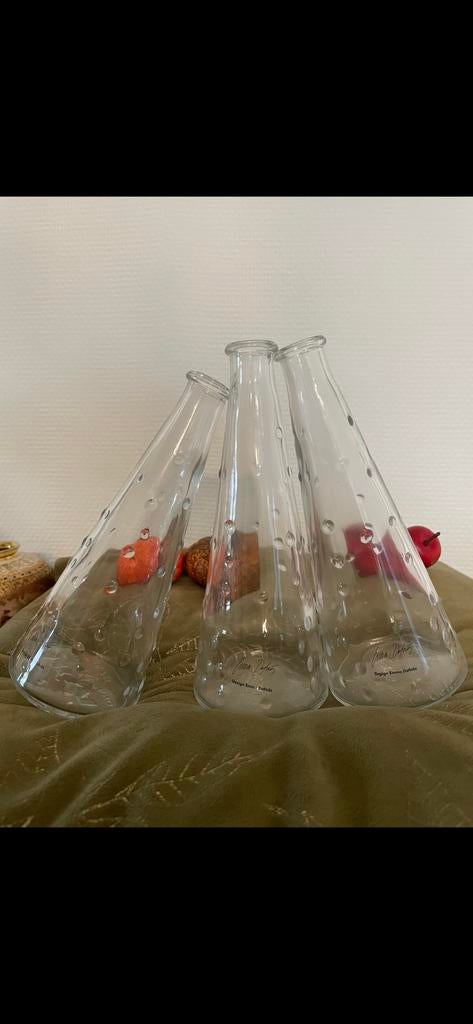 Drie ikea vaasjes vintage, Enlèvement, Comme neuf
