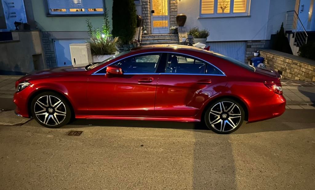 2015 Cls 350 CDI 4 Matic AMG-lijn 155.000 k, Auto's, 4 zetels, Zwart, Leder, Diesel