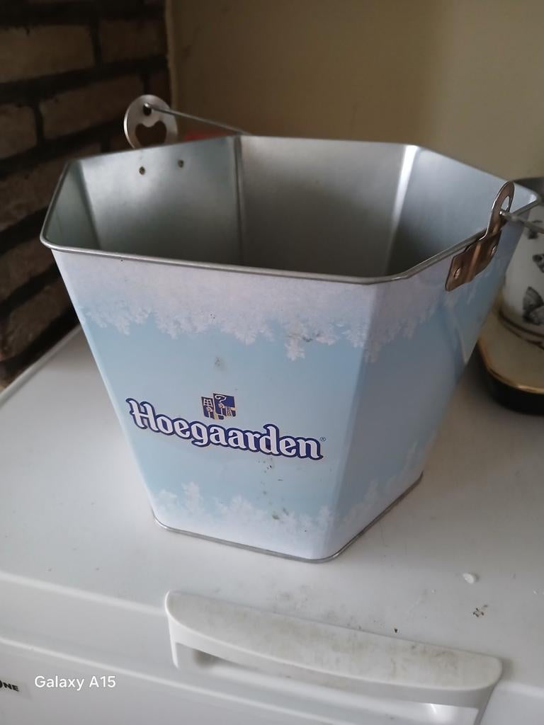 Seau à bière HOEGAARDEN, Collections, Enlèvement ou Envoi, Comme neuf, Autres types, Autres marques