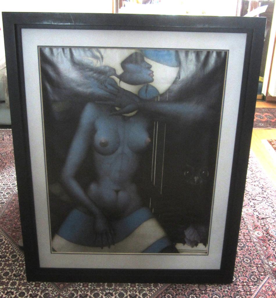 "Exorcism" - Jef Van Tuerenhout, Antiek en Kunst, Kunst | Litho's en Zeefdrukken, Ophalen