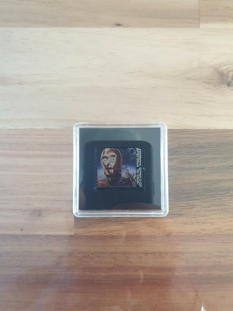 Star Wars sterling verzilverde stempel, Ophalen of Verzenden, Nieuw, Overige typen