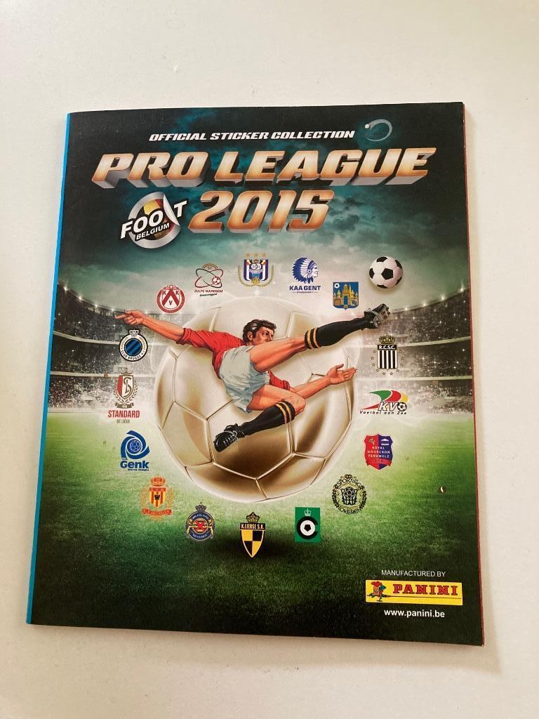 GEZOCHT panini stickers Pro league2015, Verzamelen, Ophalen of Verzenden, Zo goed als nieuw, Sport