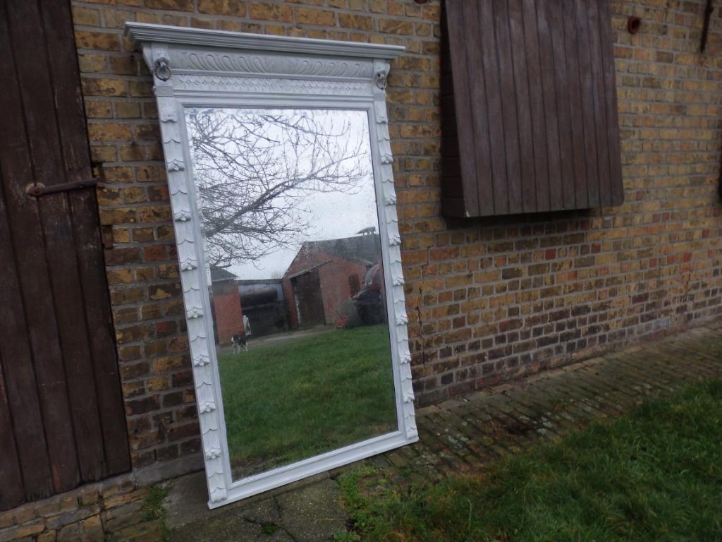 kasteelspiegel Lodewijk XIV, Antiek en Kunst, Antiek | Spiegels, Ophalen of Verzenden