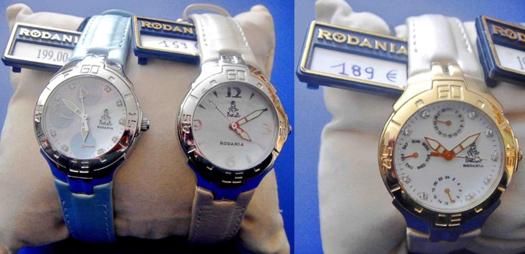 Montre RODANIA dame DAKAR, cadran blanc nacré, neuve + boîte, Ophalen of Verzenden, Nieuw