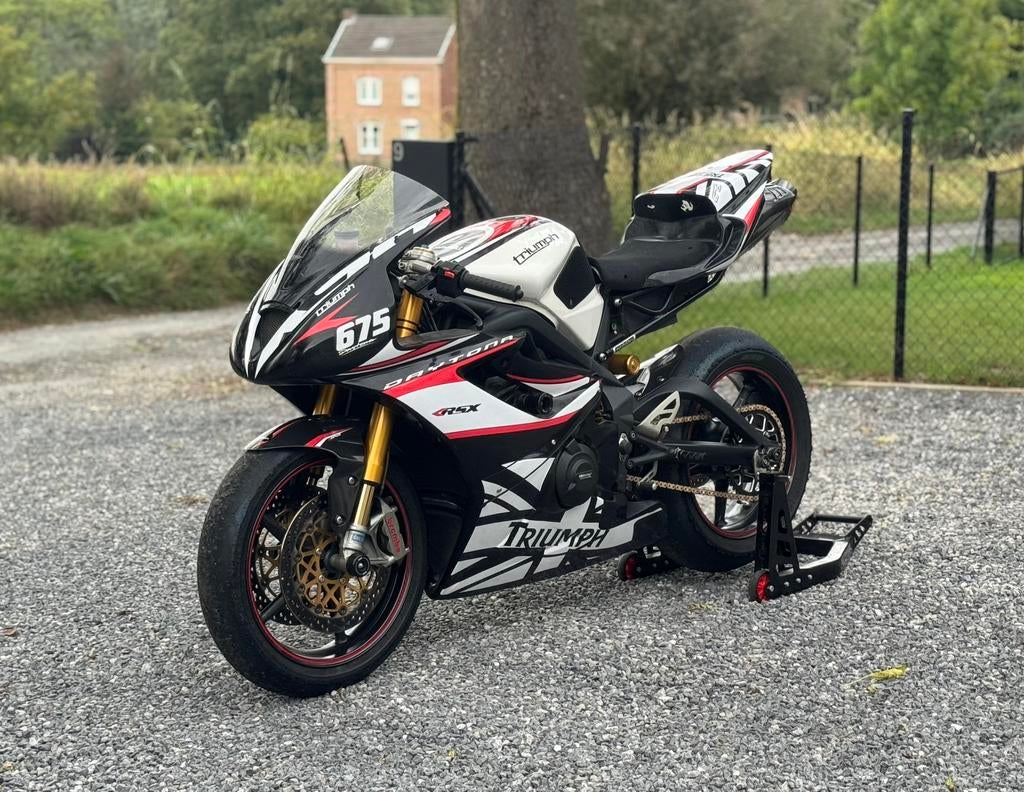 Daytona 675 R 2011-baan 12.300 km, Motoren, Motoren | Triumph, 675 cc, Sportuitlaat, 3 cilinders, Super Sport