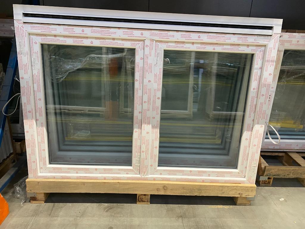 pvc schuifraam, deur, raam, kozijn, kozijnen, stockverkoop, Neuf, Chambranle de porte, Synthétique, Vitre comprise