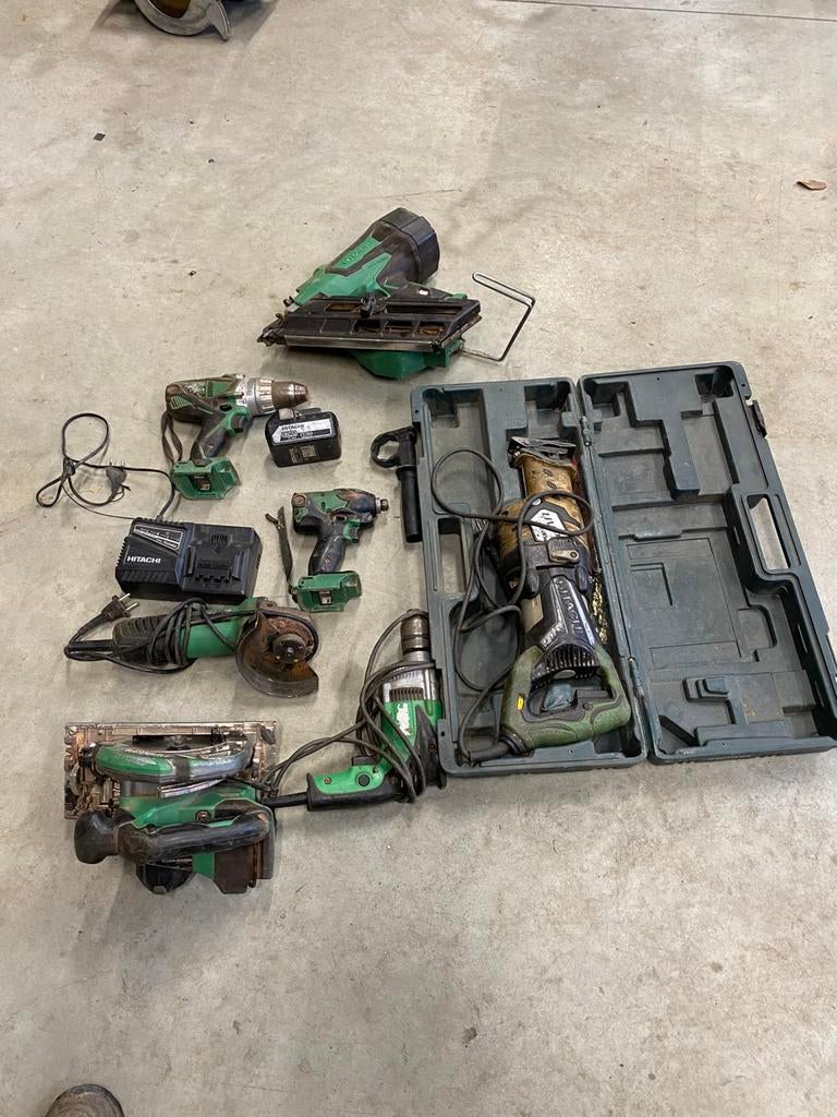 Hitachi machine, Doe-het-zelf en Bouw, Ophalen