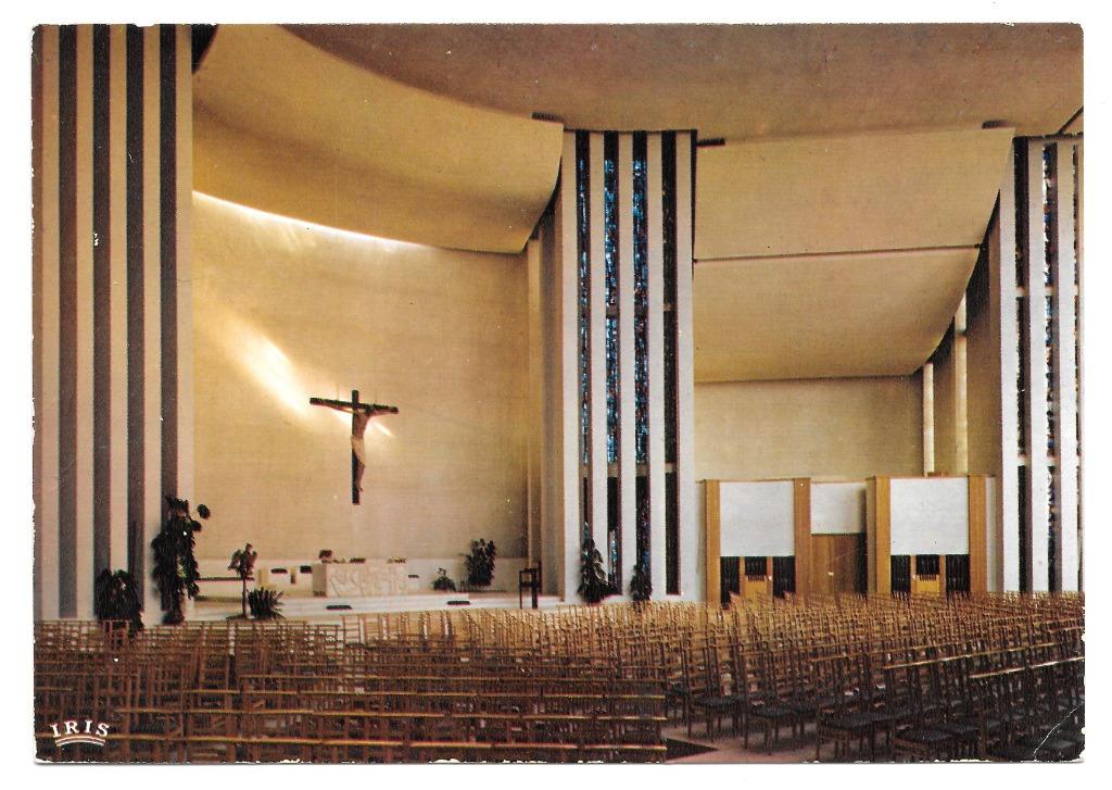 Oude postkaart Koksijde Coxydekerk N.-D. des Dunes, Verzenden, 1960 tot 1980, Ongelopen, West-Vlaanderen