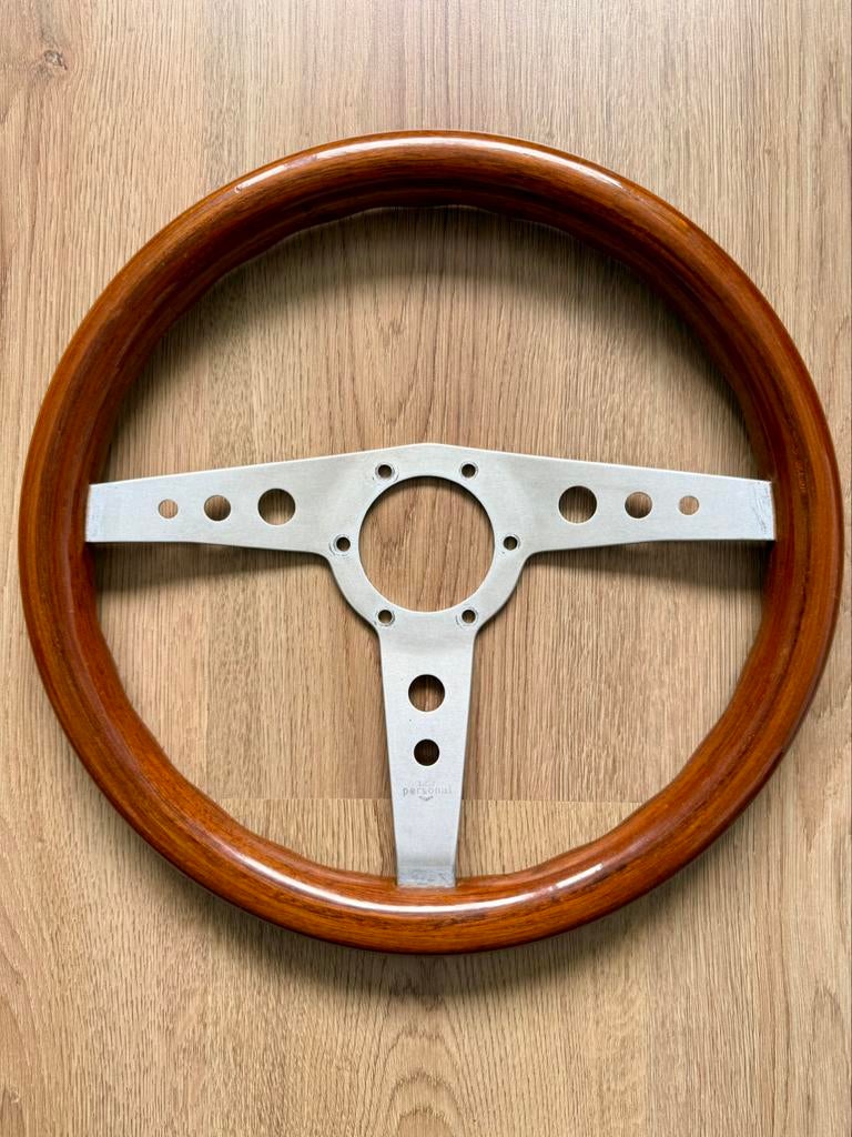 Personal Collaudo 340MM Houten Stuur Oldtimer, Auto-onderdelen, Ophalen of Verzenden, Gebruikt, Overige automerken