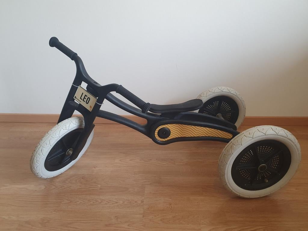 Wishbone 3-in-1 recycled, Kinderen en Baby's, Speelgoed | Buiten | Voertuigen en Loopfietsen, Zo goed als nieuw, Loopfiets, Ophalen