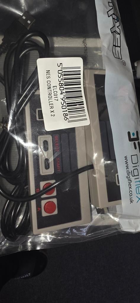 Manette  NES, Enlèvement