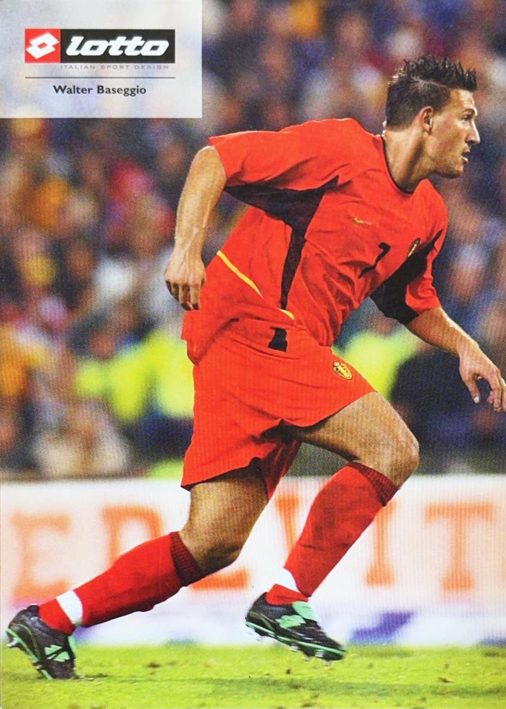 Spelerskaart Walter Baseggio - RSCA Anderlecht, Verzamelen, Verzenden, Zo goed als nieuw, Spelerskaart