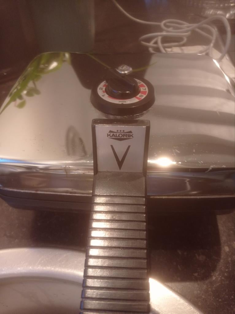 Wafelijzer KALORIK met thermostaat, Ophalen of Verzenden