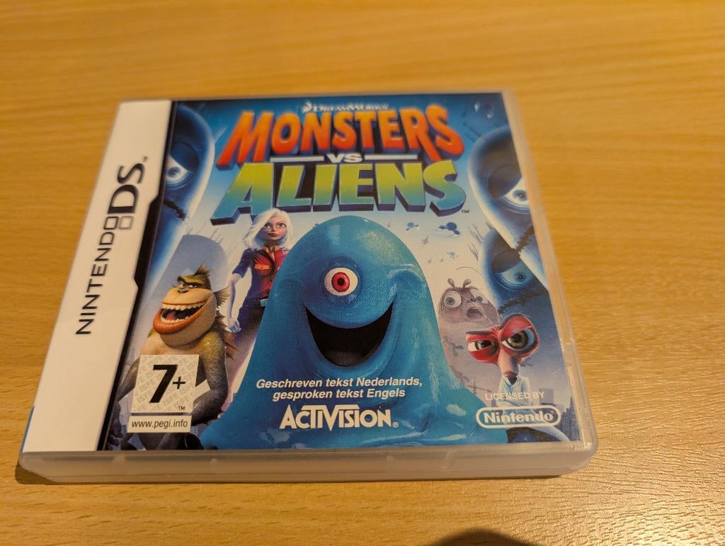 Monsters vs. Aliens (Nintendo DS), Avontuur en Actie, Gebruikt, Verzenden, 1 speler
