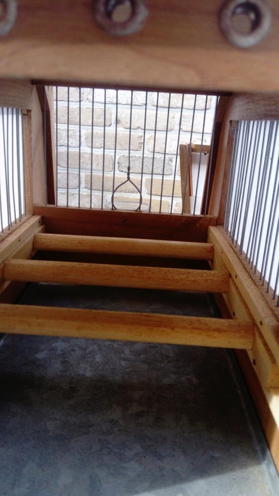 Vinkenkooi, Animaux & Accessoires, Oiseaux | Cages & Volières, Utilisé, Bois, Enlèvement