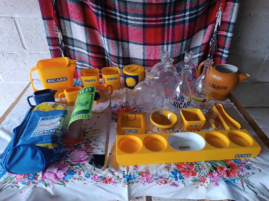 A vendre lot accessoire ricard, Collections, Enlèvement, Utilisé, Autres types