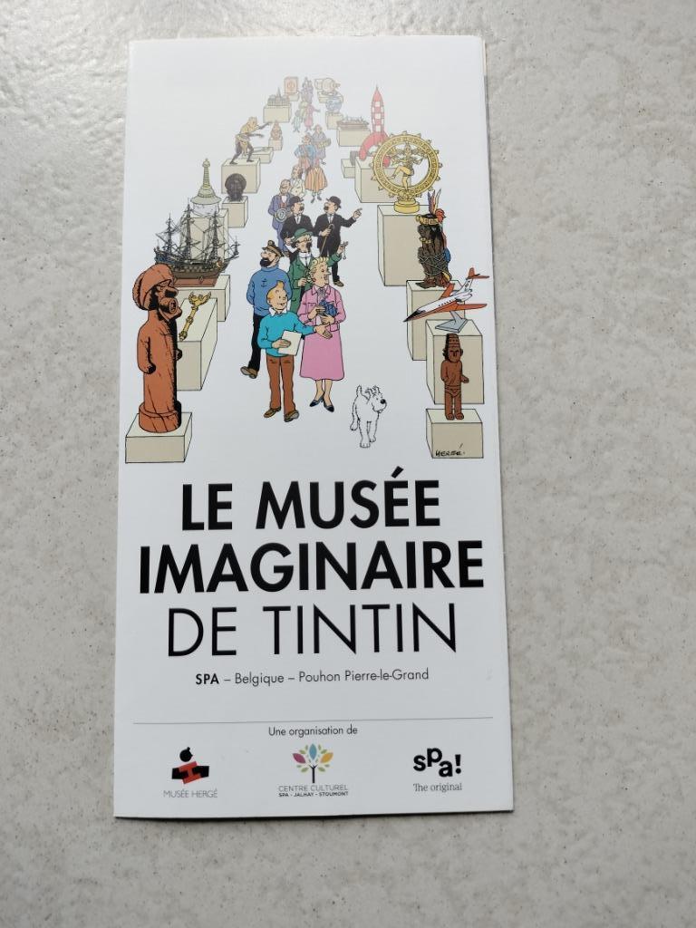 folder expo Kuifje  - Spa, Livres, Envoi, Neuf