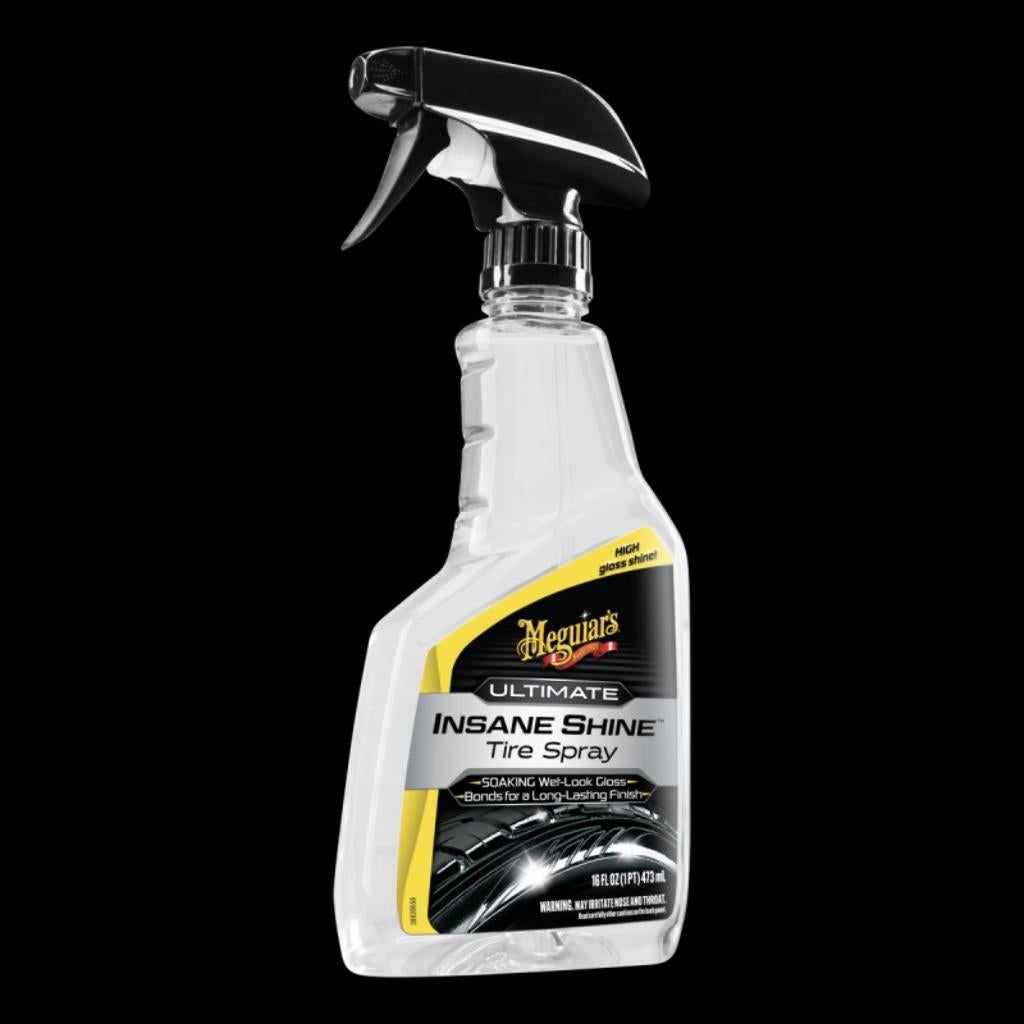 PRODUIT MEGUIAR'S ULTIMATE INSANE SHINE TIRE SPRAY - 473 ML, Auto diversen, Tuning en Styling, Ophalen