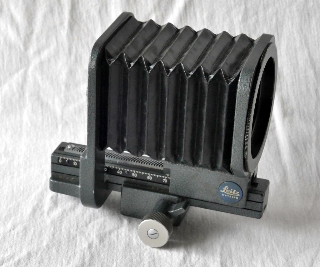 Leica Leitz M Soufflet deux pièces, TV, Hi-fi & Vidéo, Enlèvement ou Envoi, Utilisé, Reflex miroir, Leica