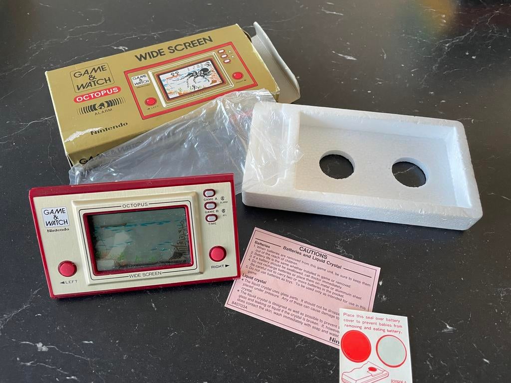 Game&Watch Octopus, Avontuur en Actie, Gebruikt, 1 speler, Ophalen of Verzenden