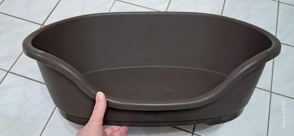 🎁 Petit panier rigide brun pour chat ou chien (50 x 30 cm), Envoi, Utilisé