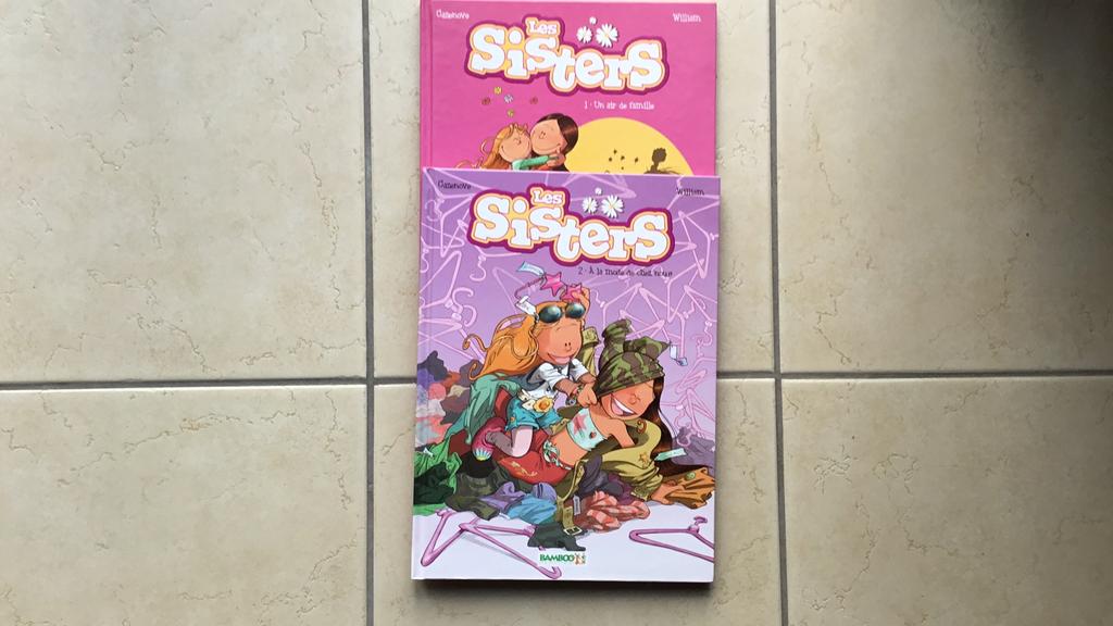 2 BD : Les Sisters, Boeken, Stripverhalen, Ophalen of Verzenden, Zo goed als nieuw