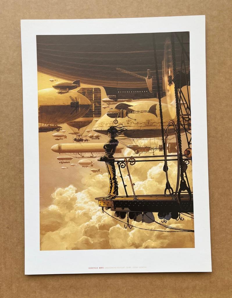 Ex-libris - Hauteville House - Gioux - Delcourt 2006., Envoi