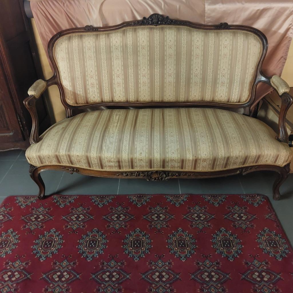 antieke salon, Ophalen