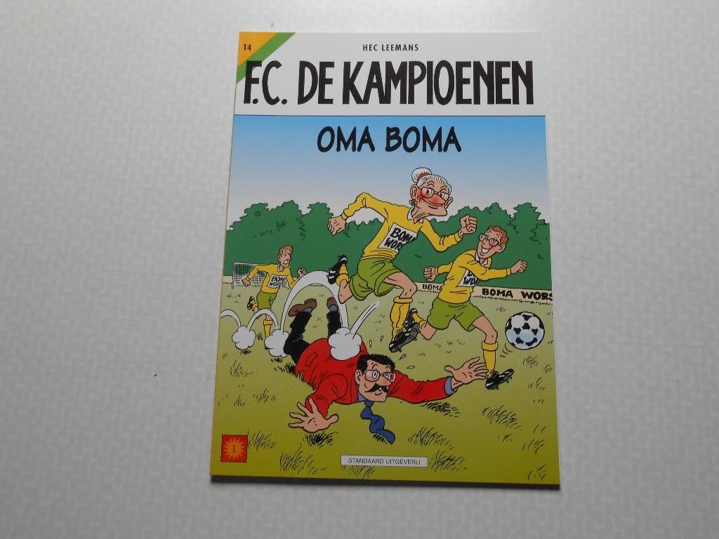F.C. De kampioenen 14 Oma Boma 2000 1ste druk., Eén stripboek, Nieuw, Hec Leemans, Ophalen of Verzenden