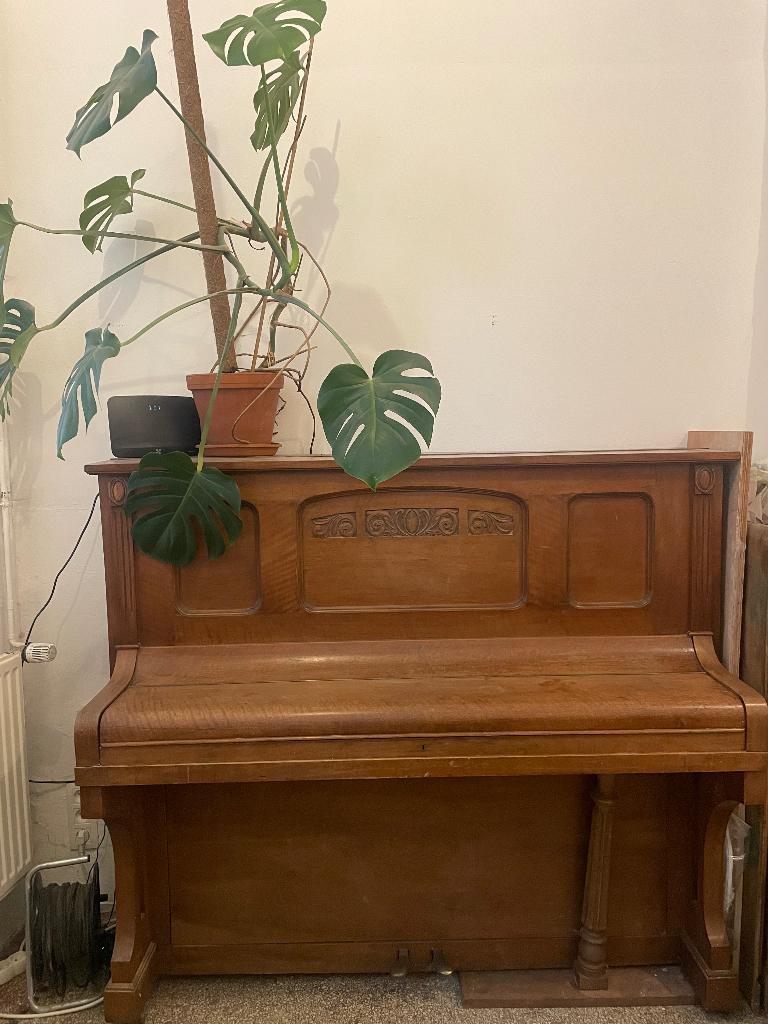 Piano Droit Renaudi, Musique & Instruments, Enlèvement, Utilisé, Brun, Piano