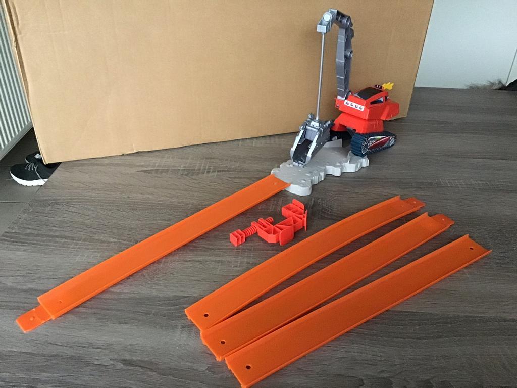 Hot Wheels crane crasher, Enfants & Bébés, Jouets | Circuits, Utilisé, Circuit, Hot Wheels, Enlèvement ou Envoi