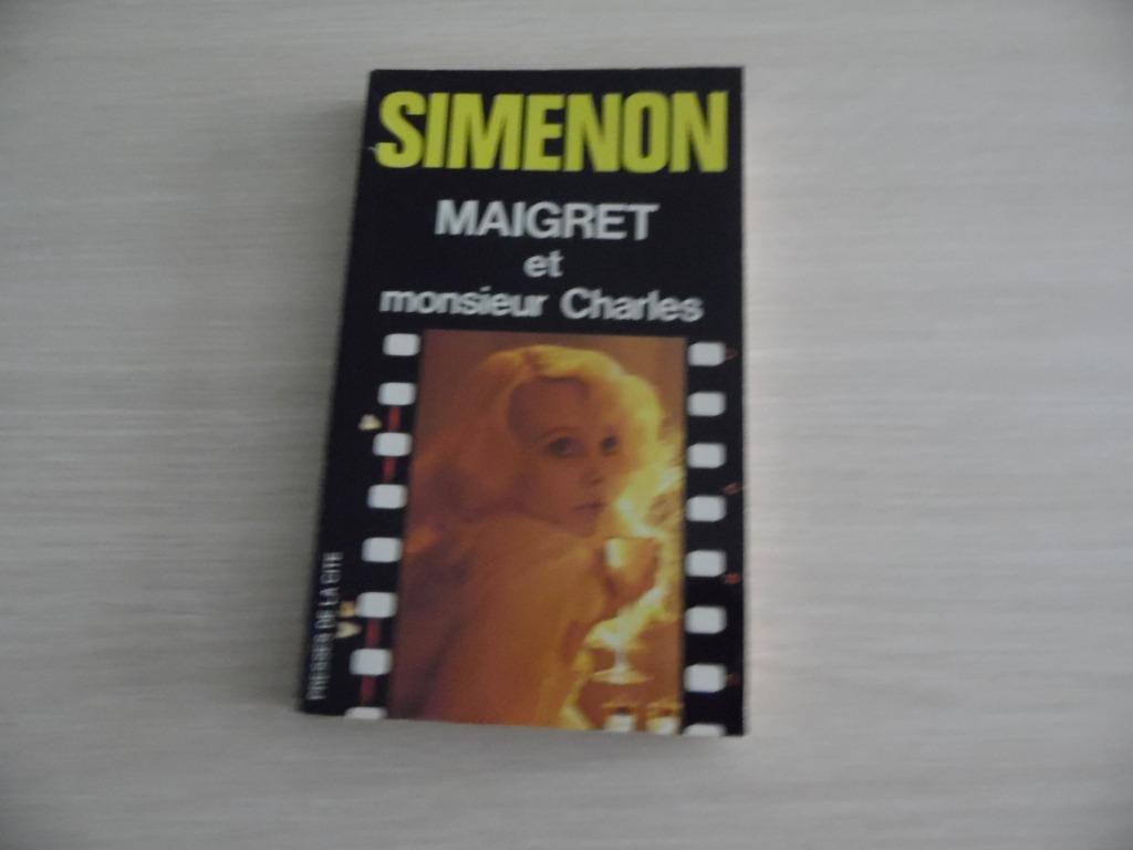 MAIGRET ET MONSIEUR  CHARLES       SIMENON, Ophalen of Verzenden, Zo goed als nieuw, Georges Simenon