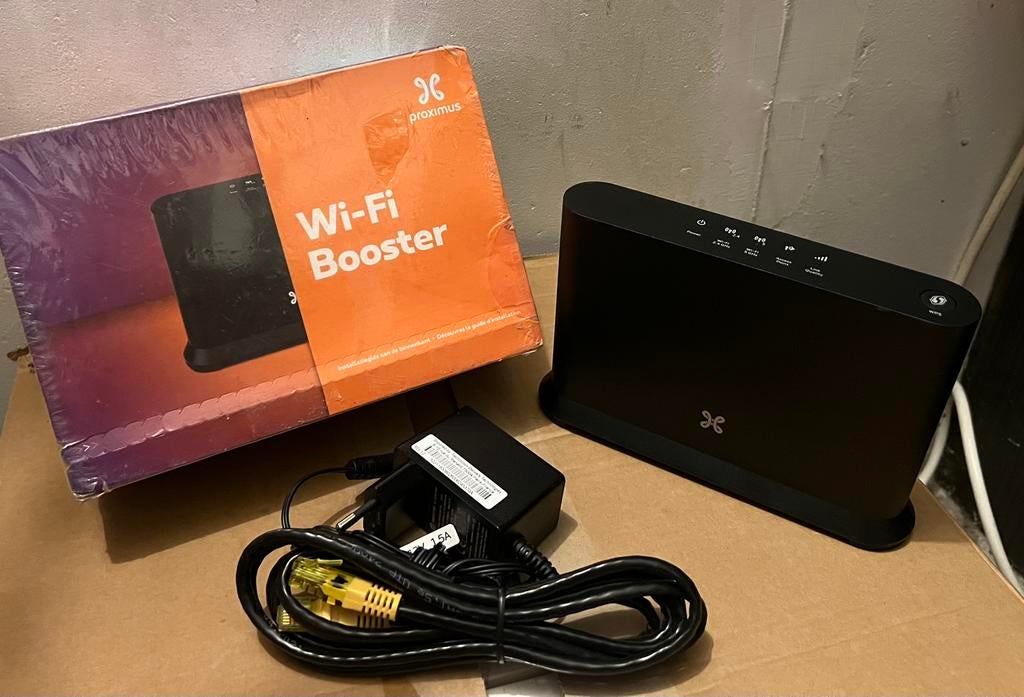 Wifi Booster proximus, Computers en Software, WiFi-versterkers, Ophalen, Zo goed als nieuw