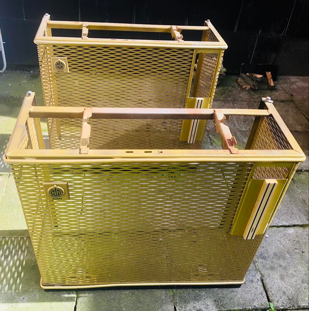 2 garde-corps pour chauffage à gaz