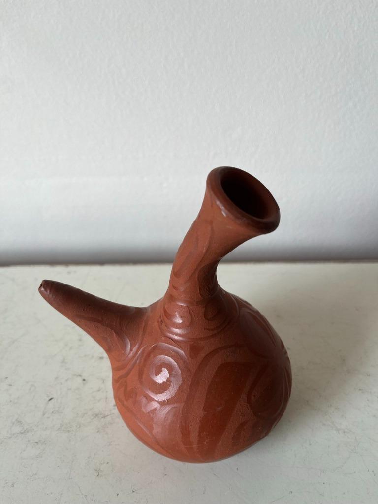 Carafe à vin en poterie espagnole, Enlèvement ou Envoi