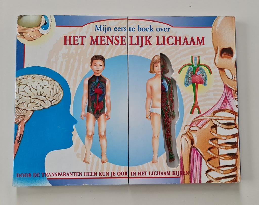 Boek : het menselijk lichaam, Enlèvement ou Envoi, Comme neuf