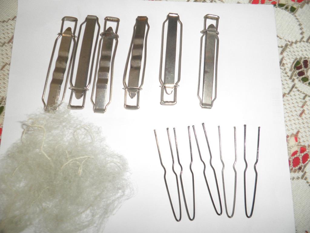 haarkrulspelden antiek, Handtassen en Accessoires, Uiterlijk | Haarverzorging, Ophalen of Verzenden, Gebruikt