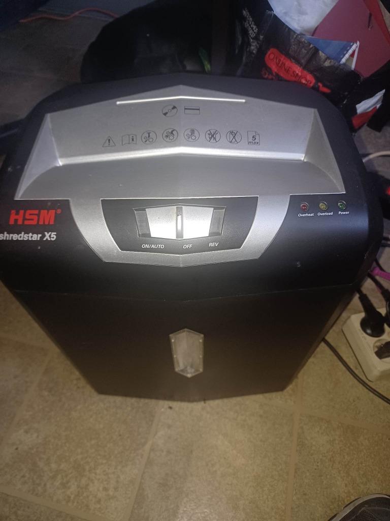 Broyeur HSM Shredstar x5 à vendre !, Articles professionnels, Aménagement de Bureau & Magasin | Fournitures de bureau, Autres types