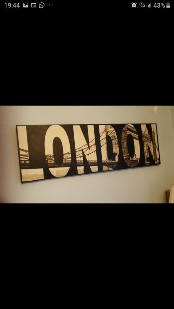 Un grand  tableau  de ikea, Maison & Meubles, Enlèvement