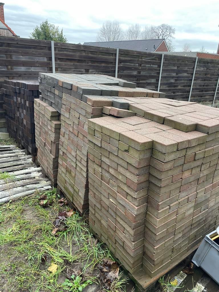 Klinkers- 2 soorten, Jardin & Terrasse, Pavé & Dalles, Utilisé, Briques, Enlèvement